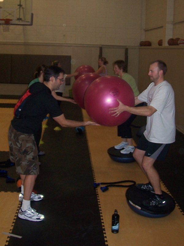 BOSU Balance Challenge